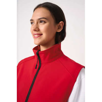 Colete softshell 2 camadas unissexo